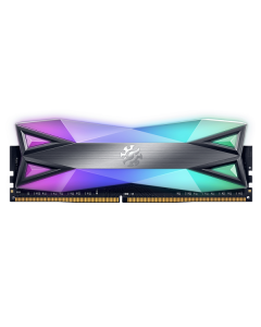 ADATA RAM GAMING XPG SPECTRIX D60G 16GB(1x16GB) DDR4 3600MHZ RGB, CL18-22-22, TUNGSTEN GREY