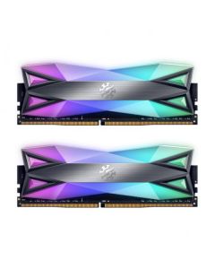 ADATA RAM GAMING XPG SPECTRIX D60G 16GB(2x8GB) DDR4 3600MHZ RGB, CL18-22-22, TUNGSTEN GREY