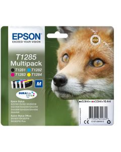 EPSON CART INK MULTIPACK T128 (NERO, CIANO, MAGENTA, GIALLO), SERIE M VOLPE