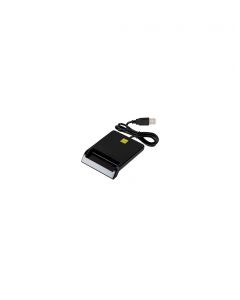 ENCORE LETTORE SMART CARD CON CAVO USB NERO